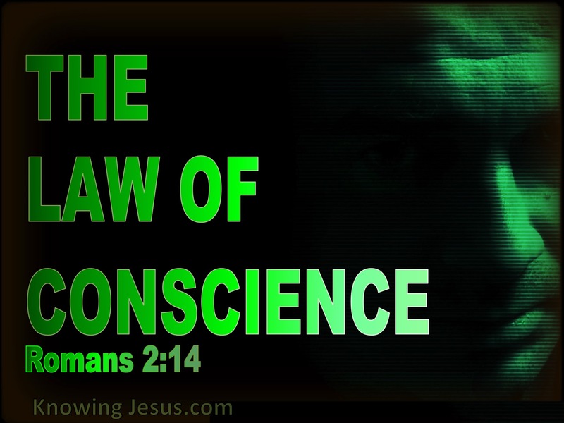 Romans 2:14 Gentiles Are A Law Unto Themselves (green)